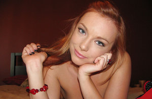 18 year old girl Kim Kennedy takes a cumshot in mouth during BDSM sex
